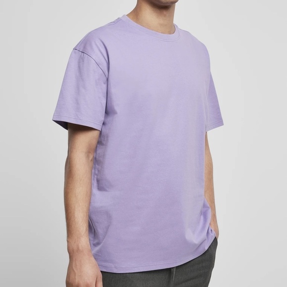 Everyday Relaxed fit by Urban Heritage crew neck tee in lavender size S- XL - Picture 1 of 5